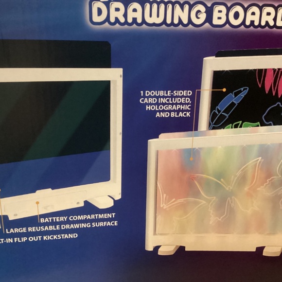 NEW Light Up LED Drawing Board FUN FOR EVERYONE! 💡 - Picture 3 of 8